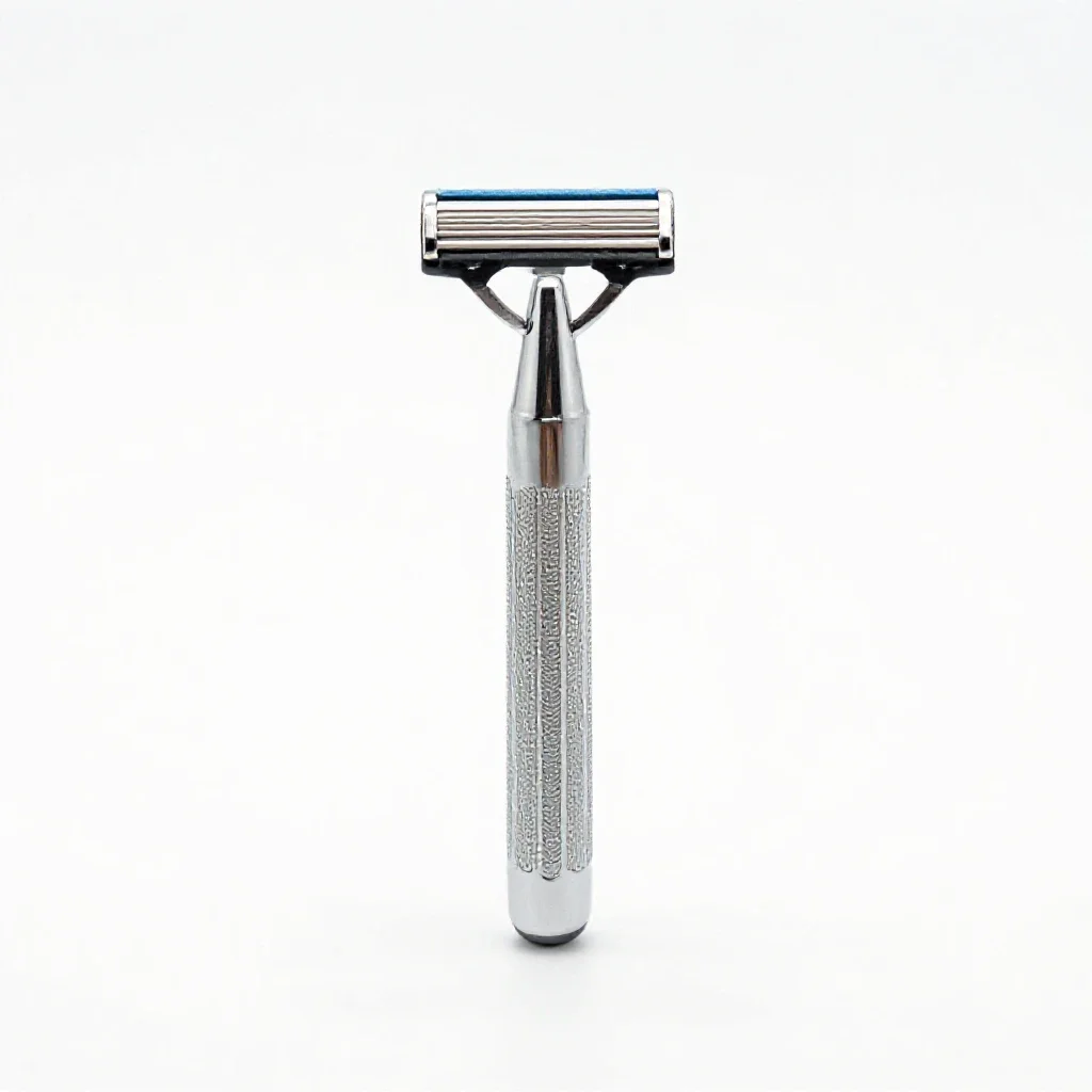 Safety razor isolated on a white background