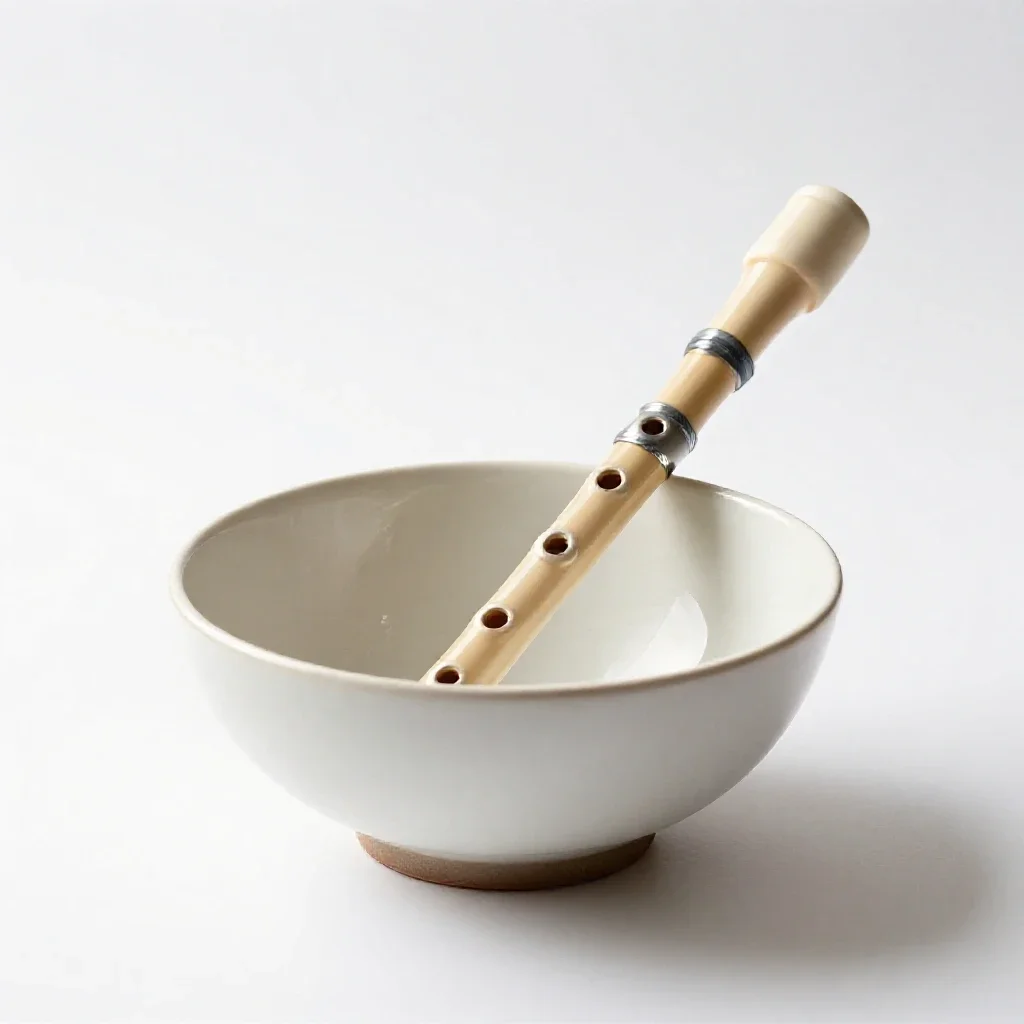 Flute of sparkling wine isolated on a white background