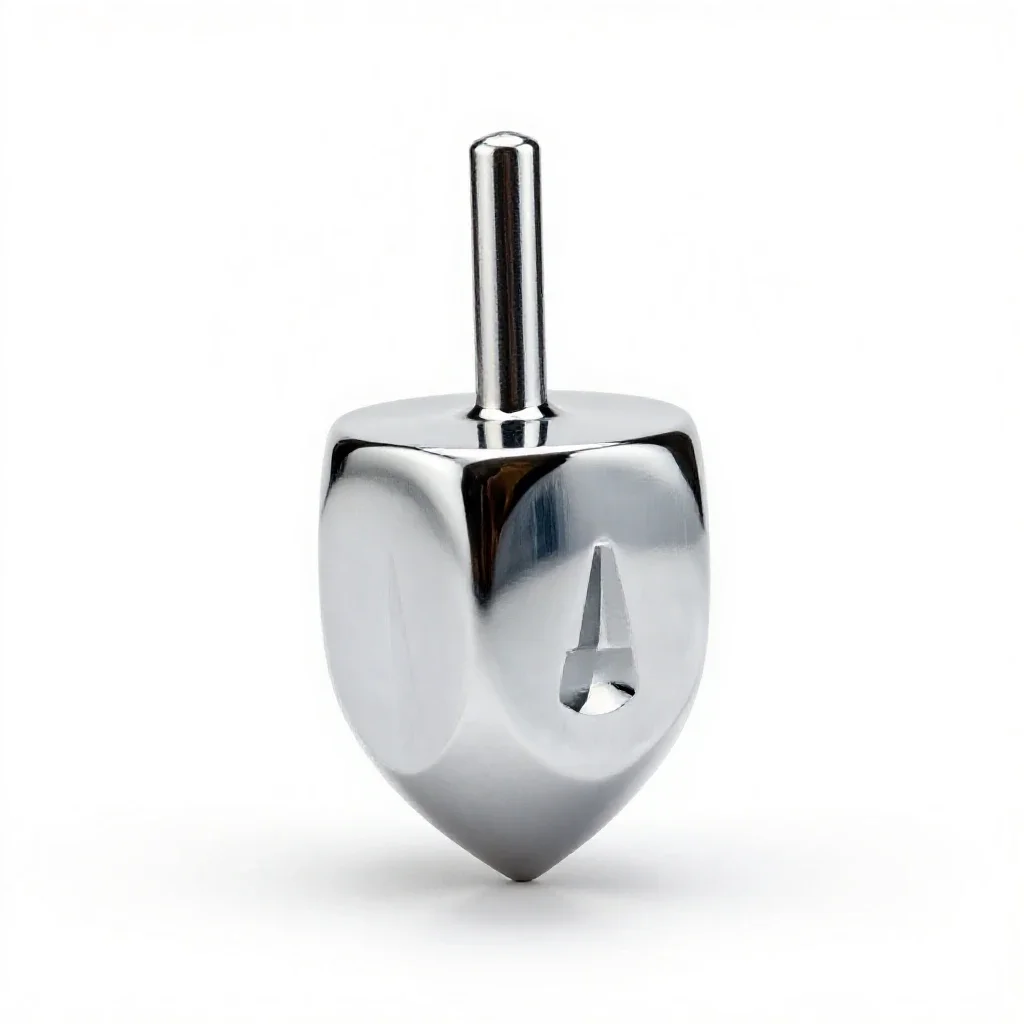 Dreidel isolated on a white background