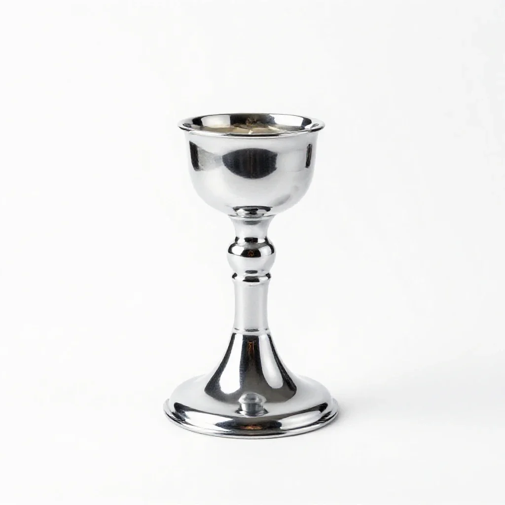 Ofrenda candle holder isolated on a white background