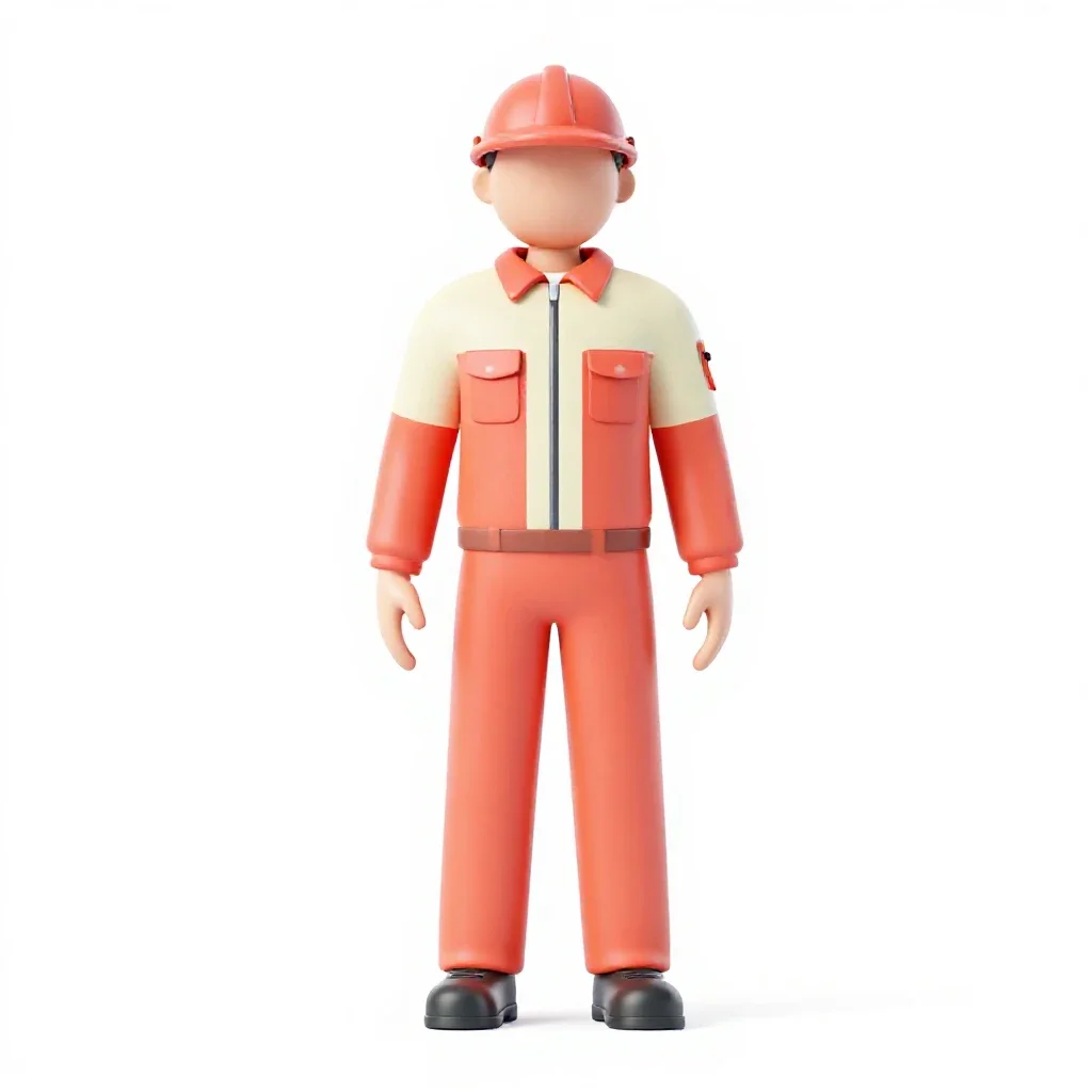 Orbital traffic controller isolated on a white background
