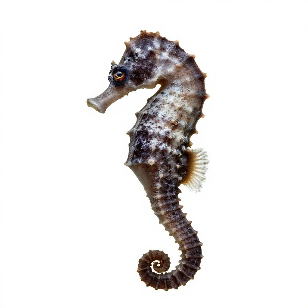 Seahorse isolated on a white background