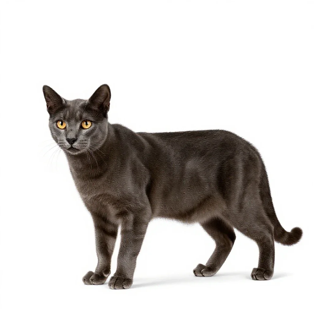 Sabre-toothed cat isolated on a white background