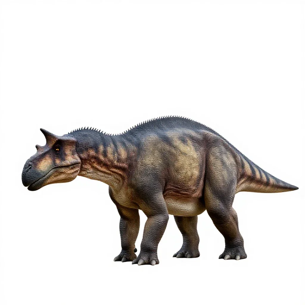 Stegosaurus isolated on a white background