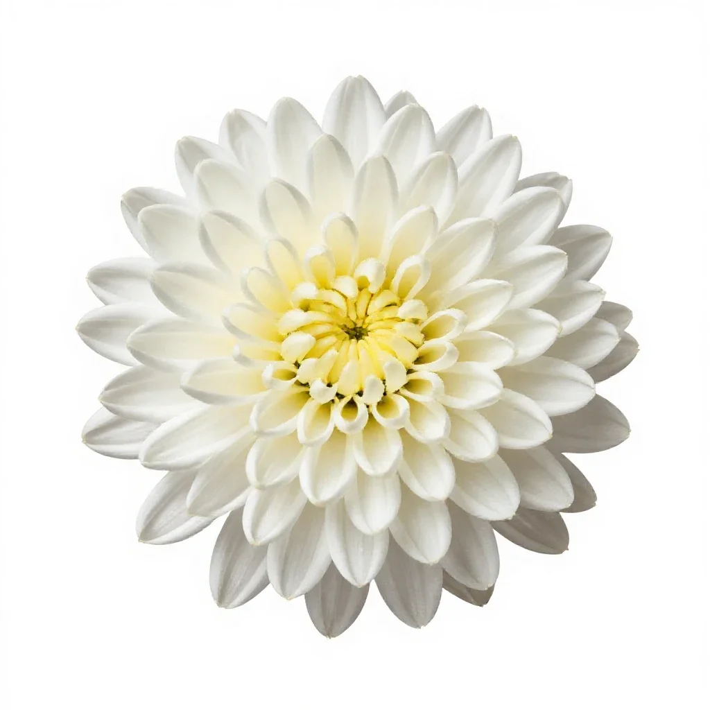 Chrysanthemum isolated on a white background
