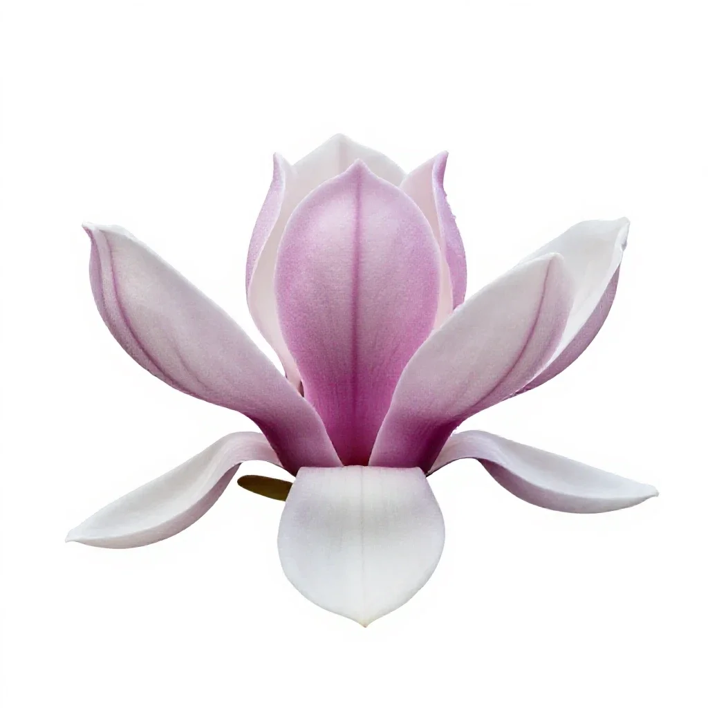 Magnolia flower isolated on a white background