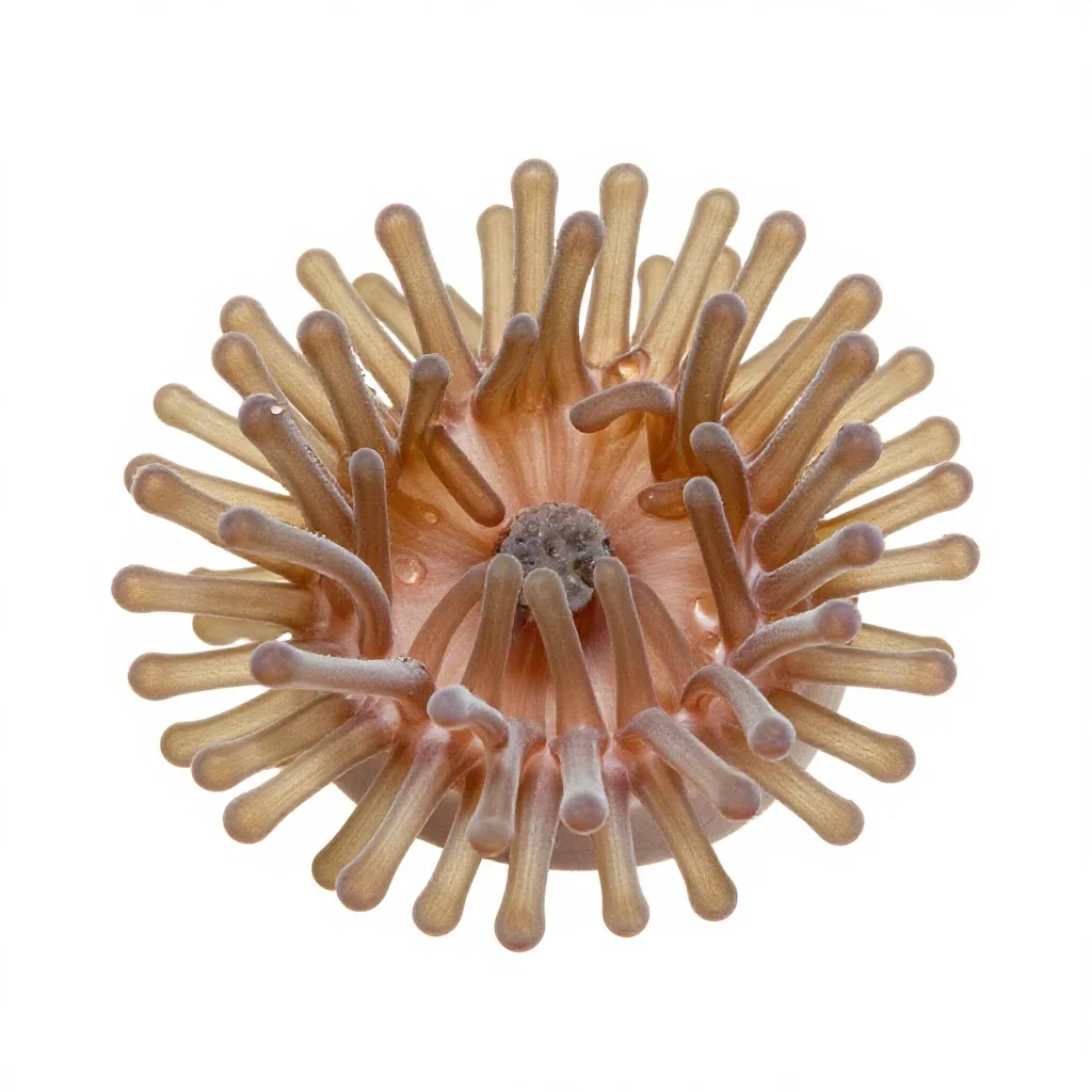 Anemone isolated on a white background
