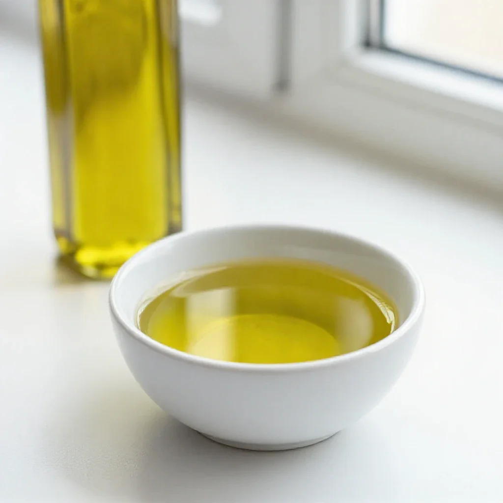 Bottle of olive oil isolated on a white background