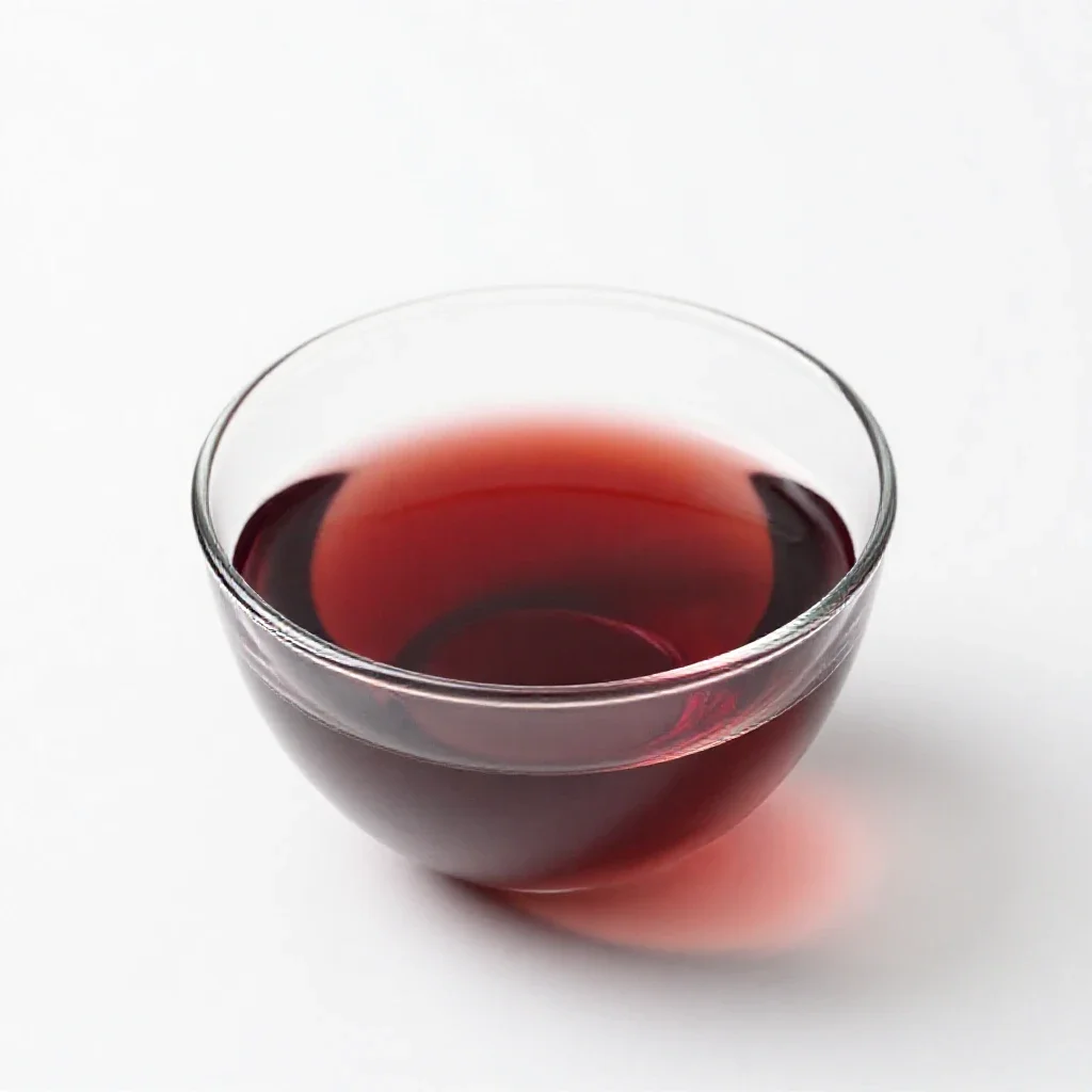 Glass of red wine isolated on a white background