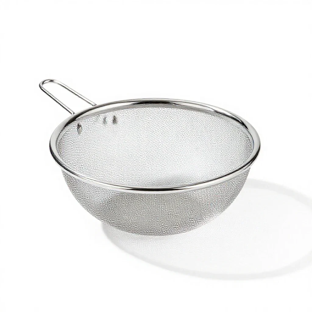 Garden sieve isolated on a white background