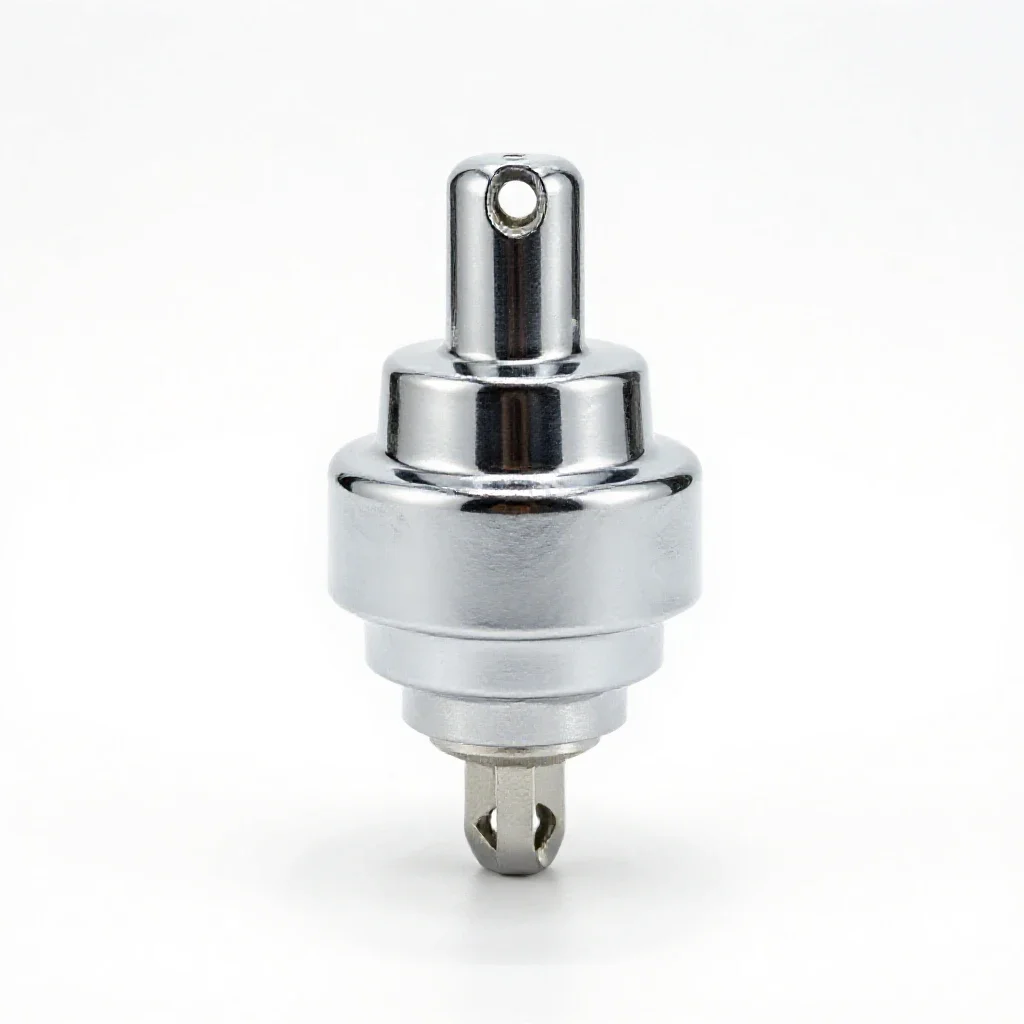 Industrial float switch isolated on a white background