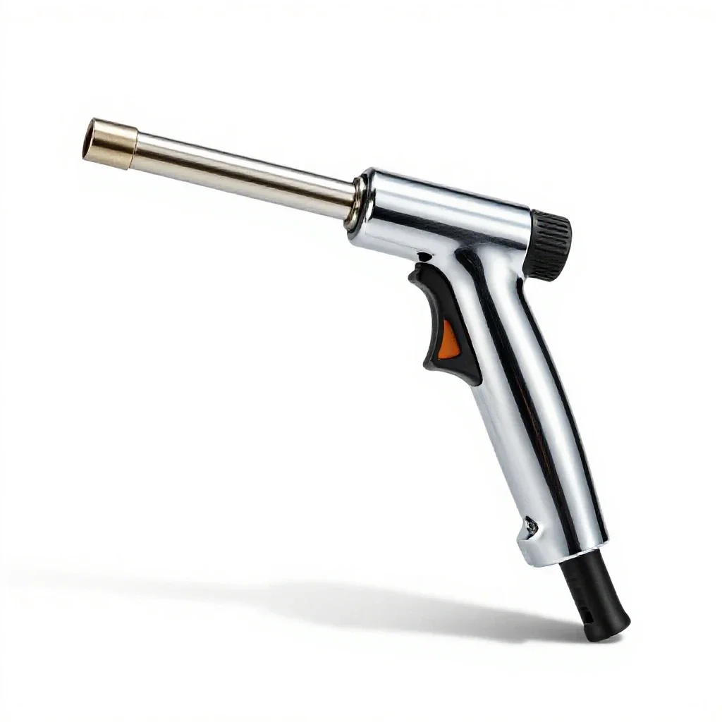 Plasma cutter torch isolated on a white background