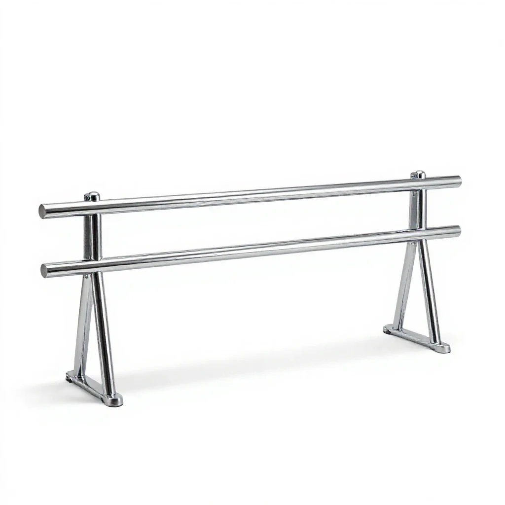 Road barrier isolated on a white background