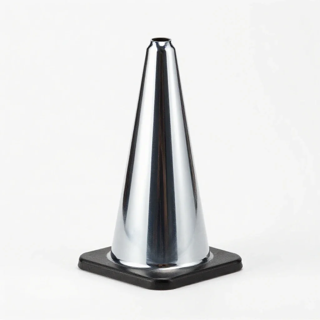 Traffic cone isolated on a white background