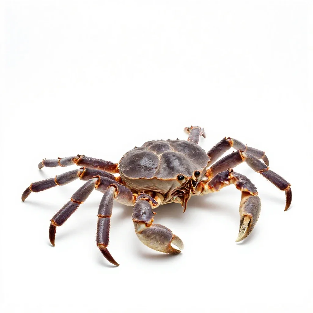 Horseshoe crab isolated on a white background