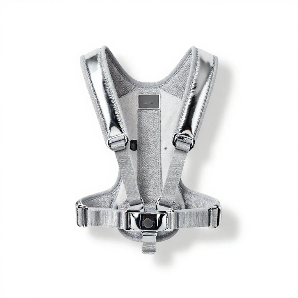 Baby carrier harness isolated on a white background