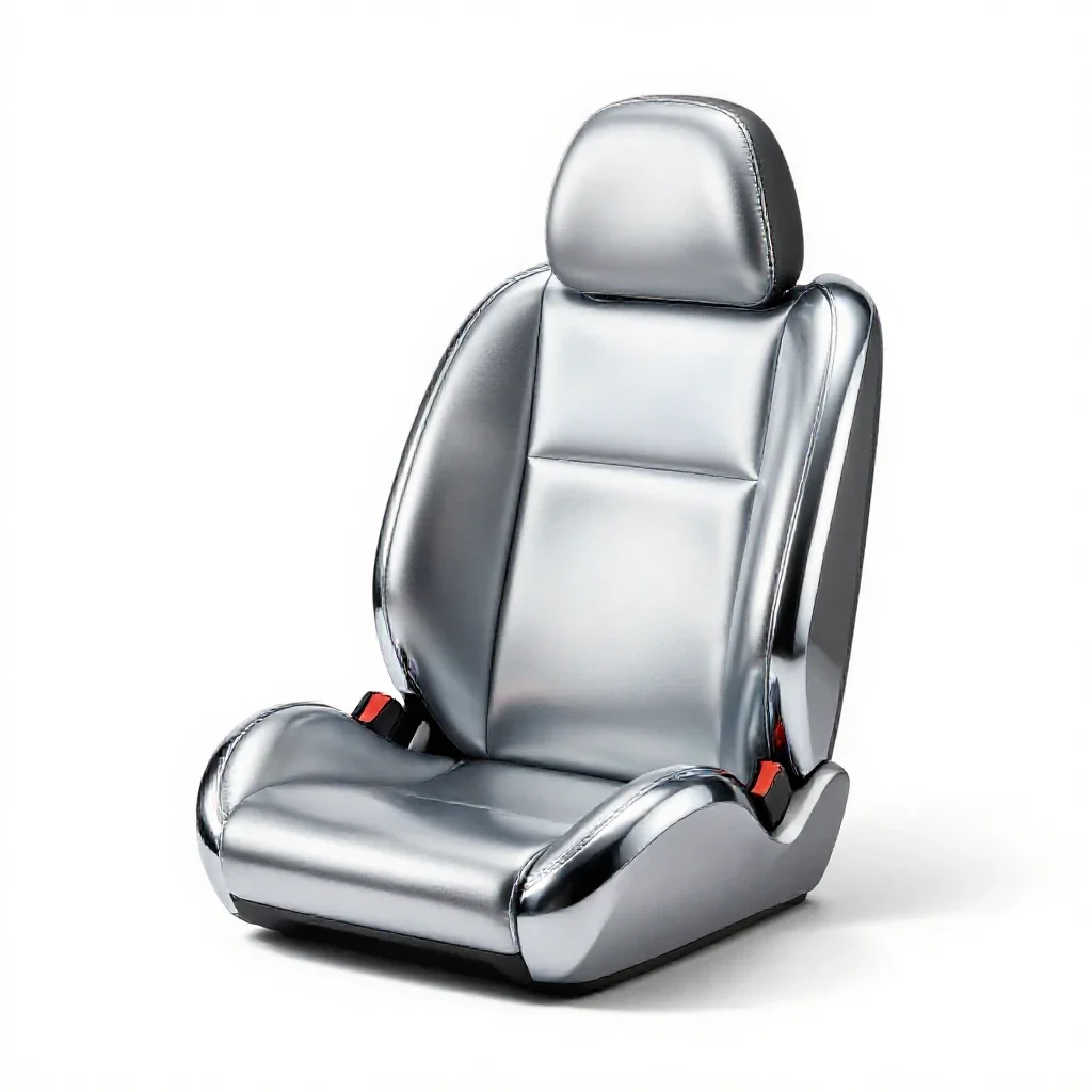 Car seat isolated on a white background