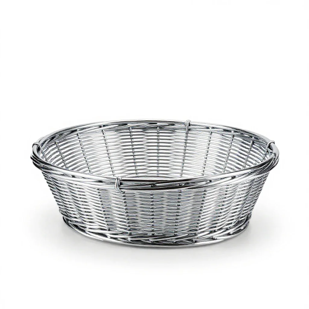 Moses basket isolated on a white background