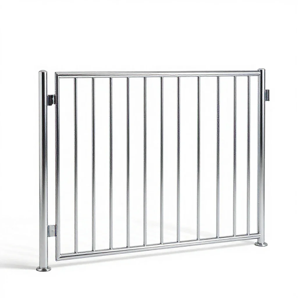 Stair gate isolated on a white background