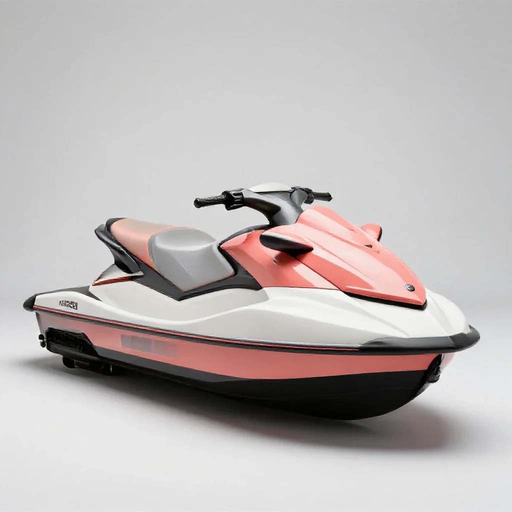 Jet ski isolated on a white background
