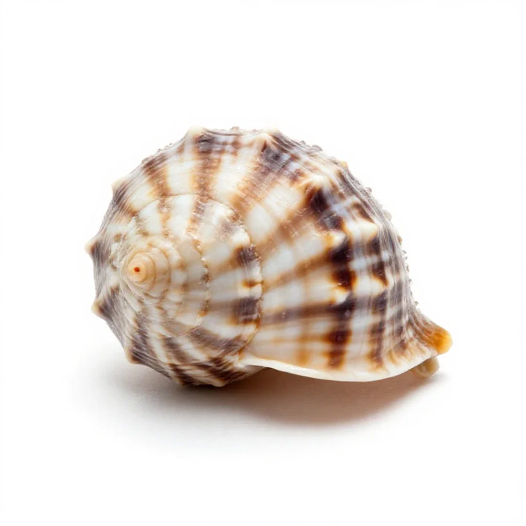 Nautilus shell isolated on a white background