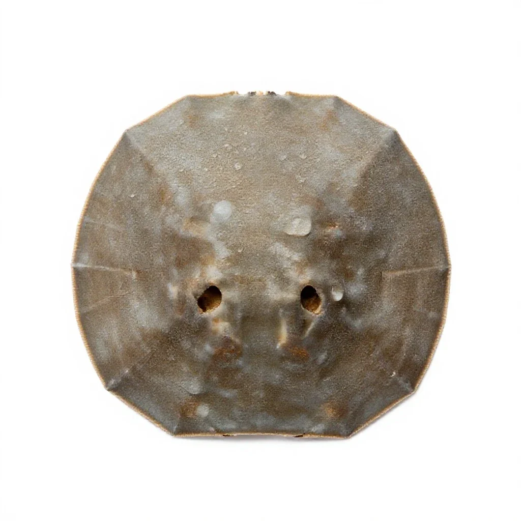 Sand dollar isolated on a white background