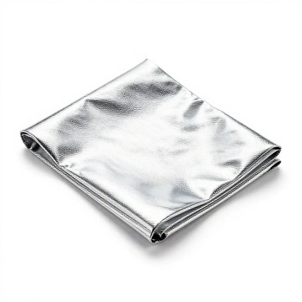 Beeswax wrap folded isolated on a white background