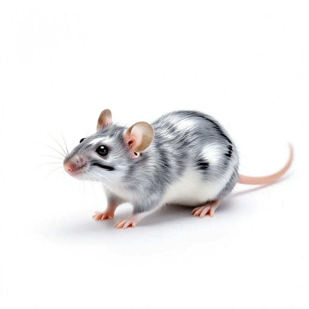 Catnip mouse isolated on a white background