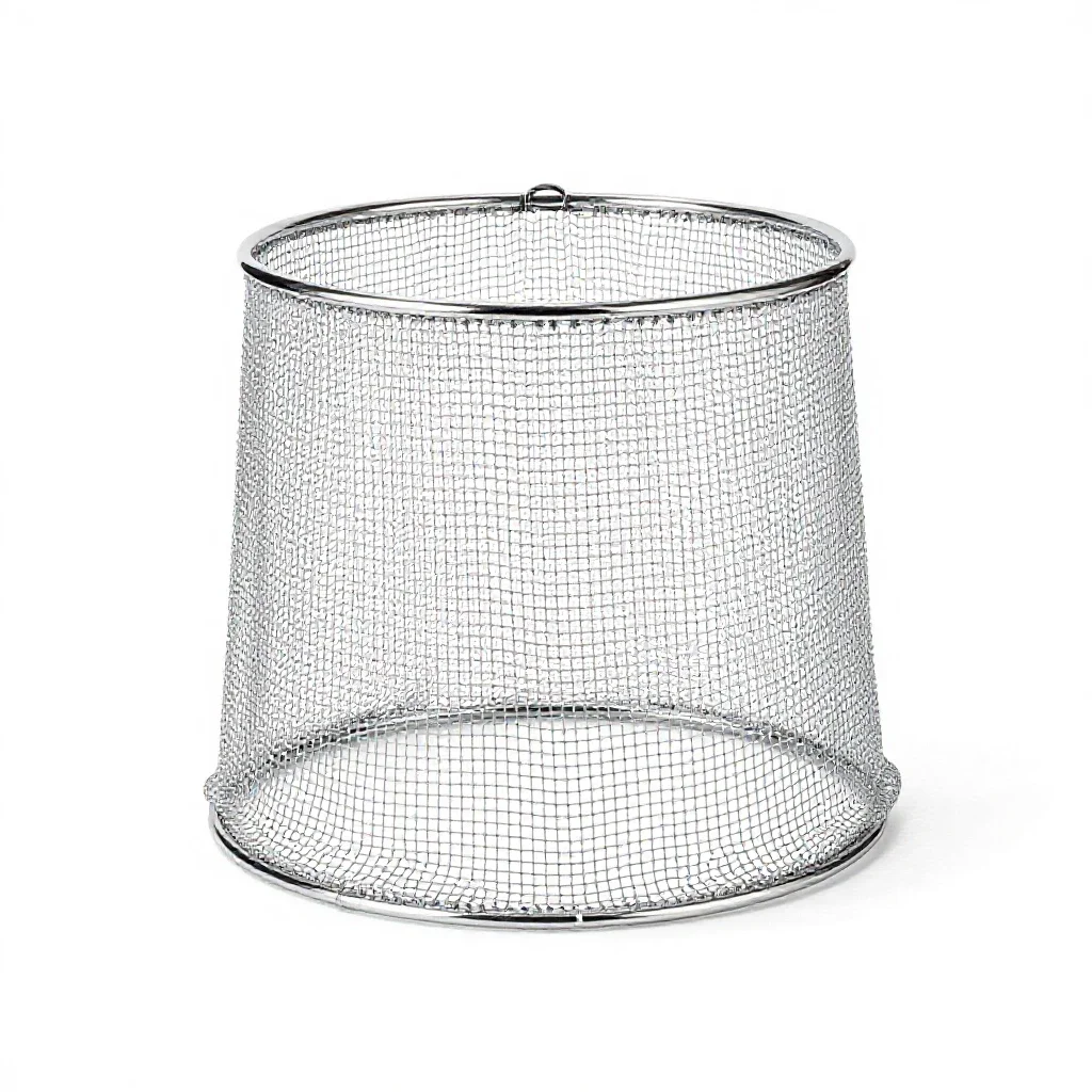 Fish net isolated on a white background