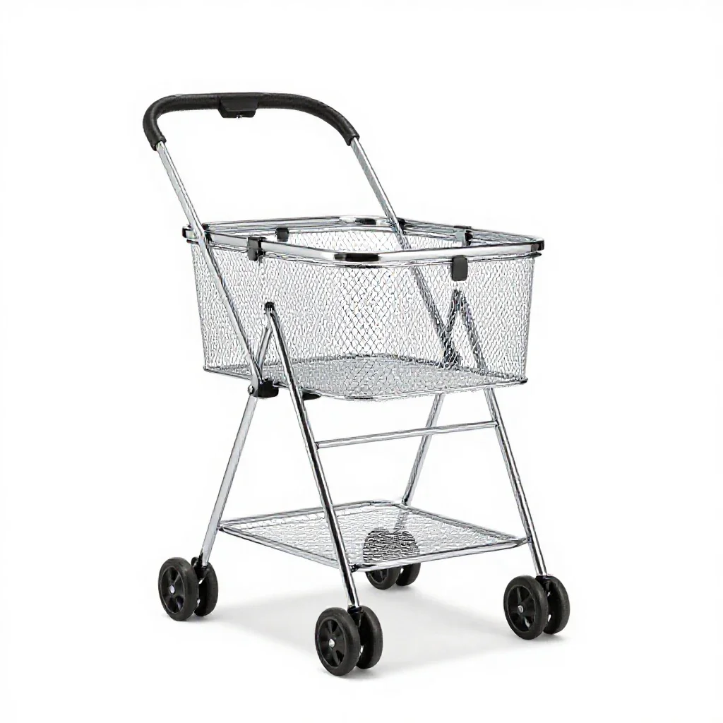 Pet stroller isolated on a white background