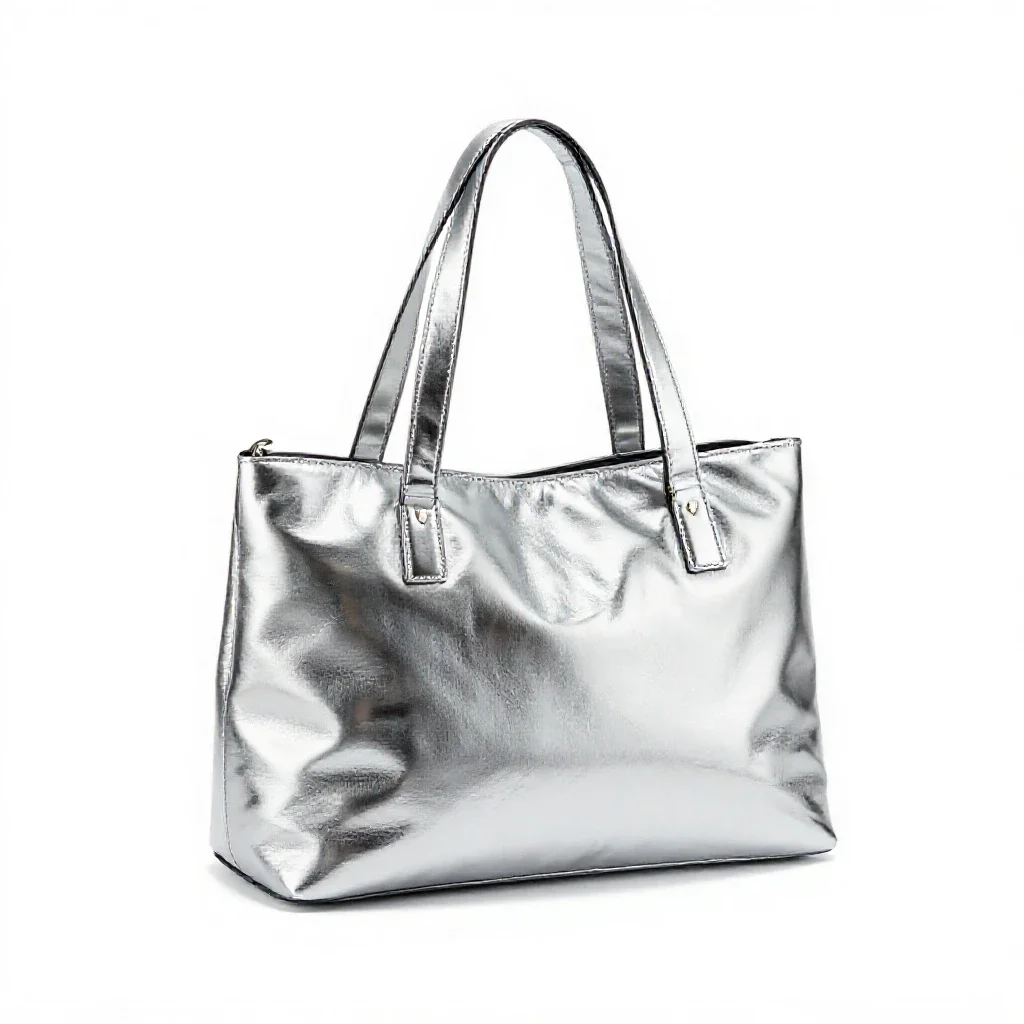 Soft carrier bag isolated on a white background