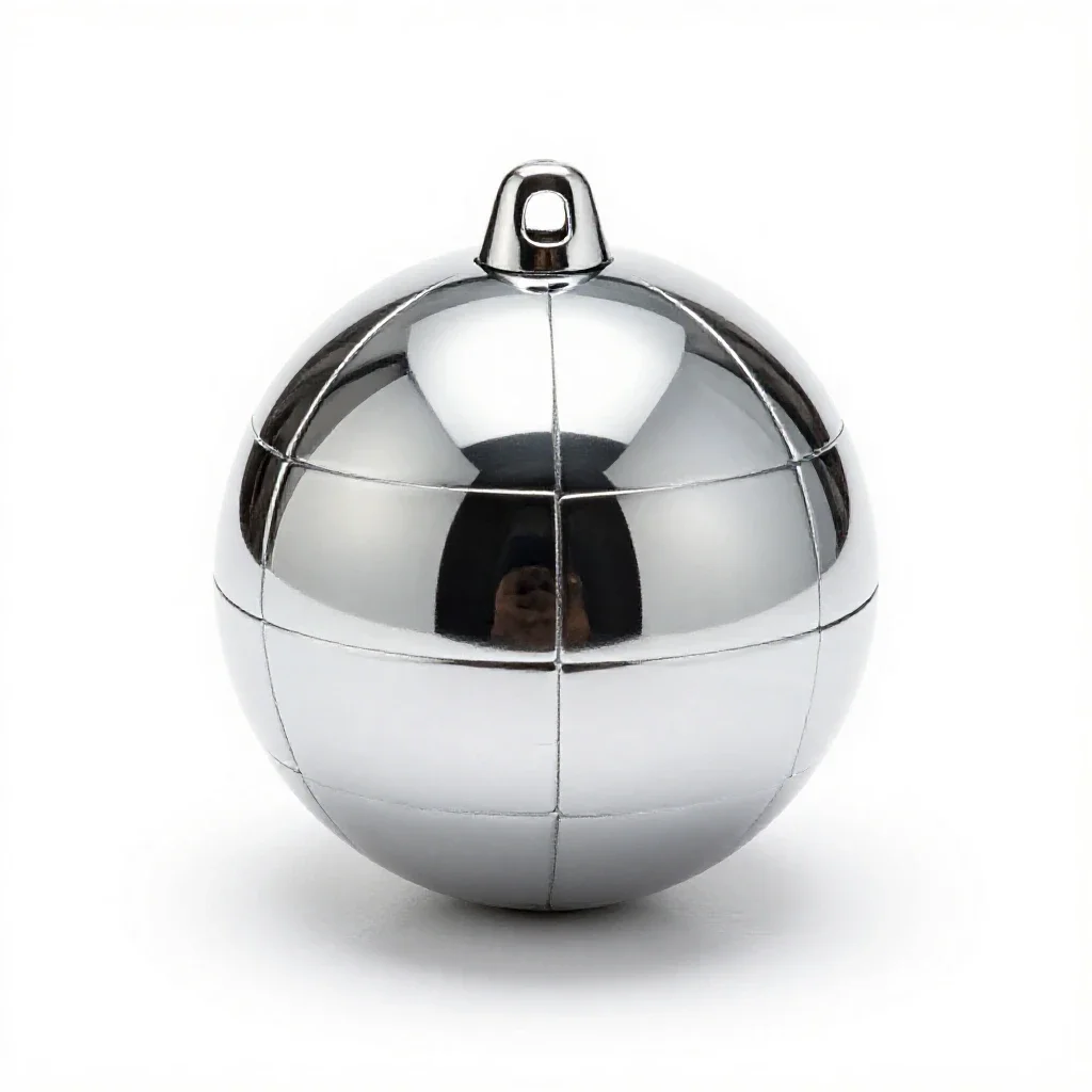 Treat puzzle ball isolated on a white background