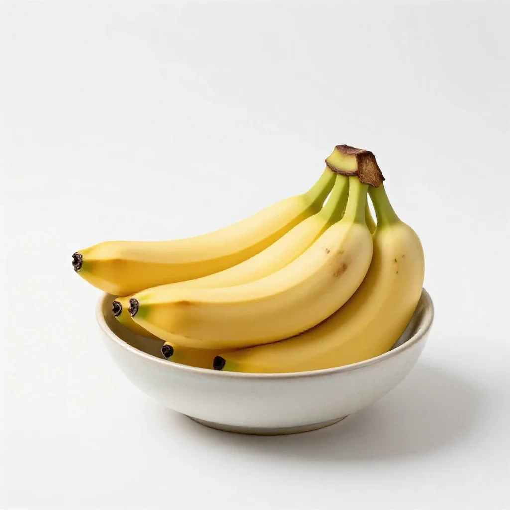 Bunch of bananas isolated on a white background