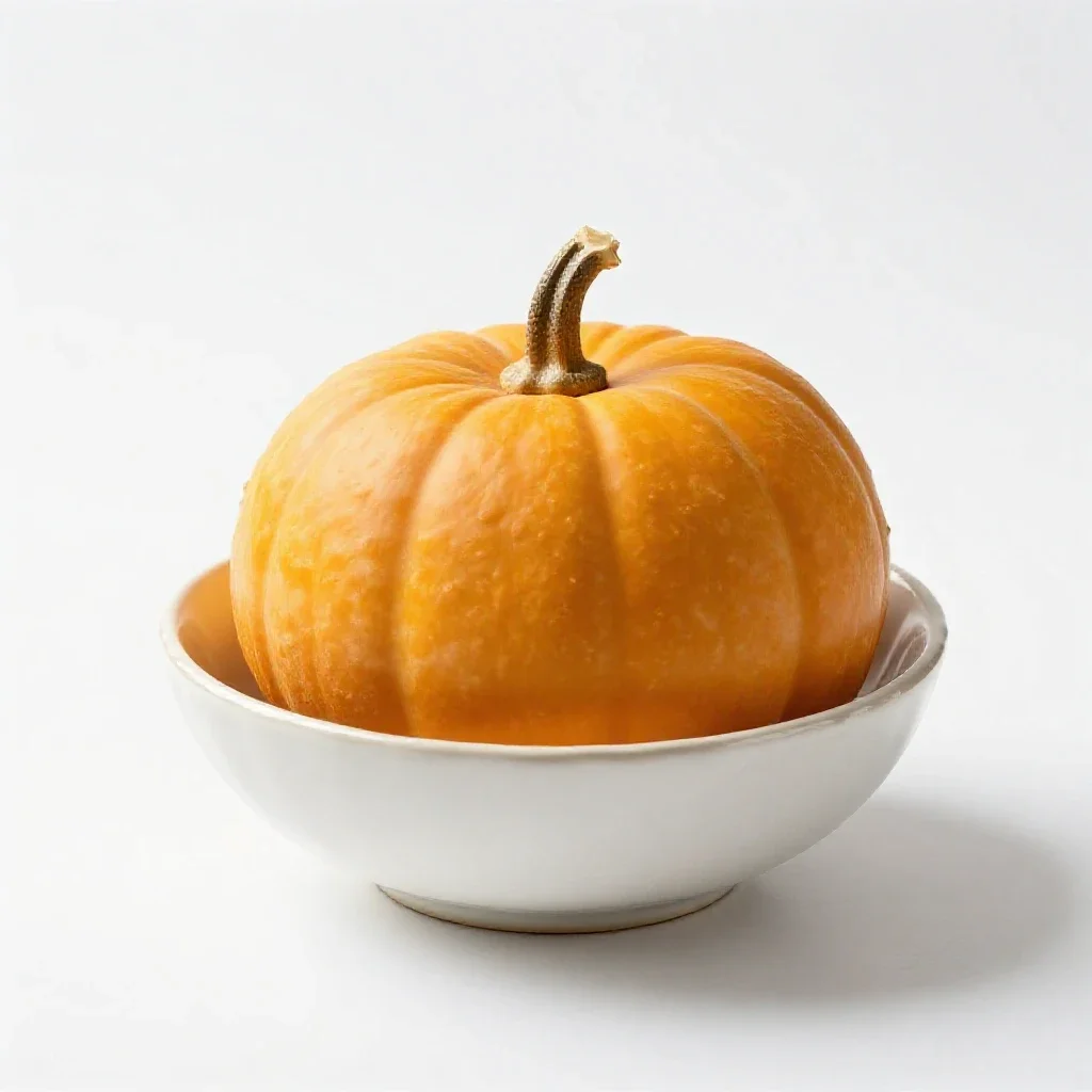 Butternut squash isolated on a white background