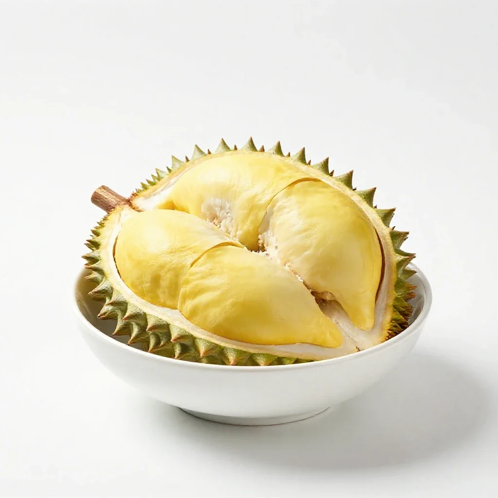 Durian isolated on a white background