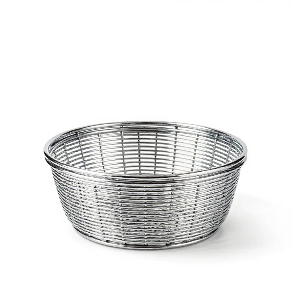 Sewing basket isolated on a white background