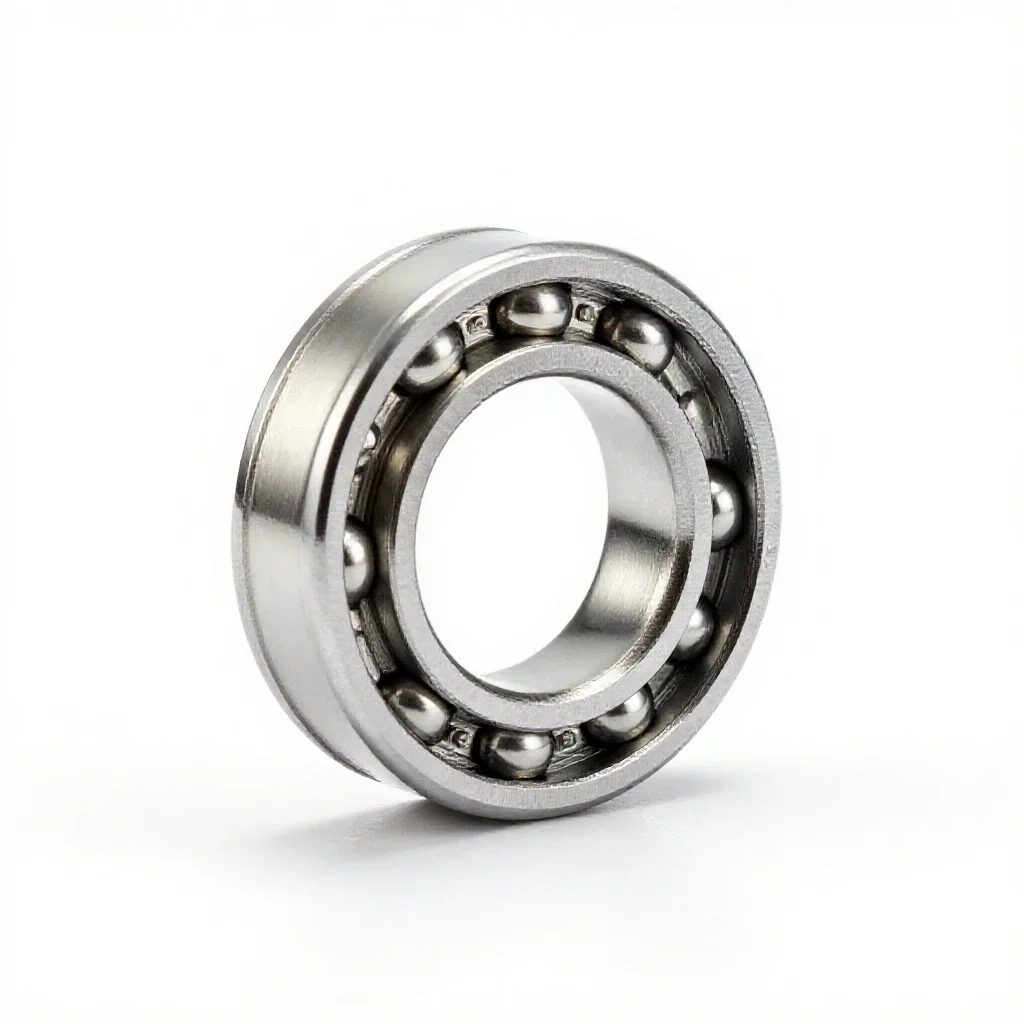 Ball bearing isolated on a white background