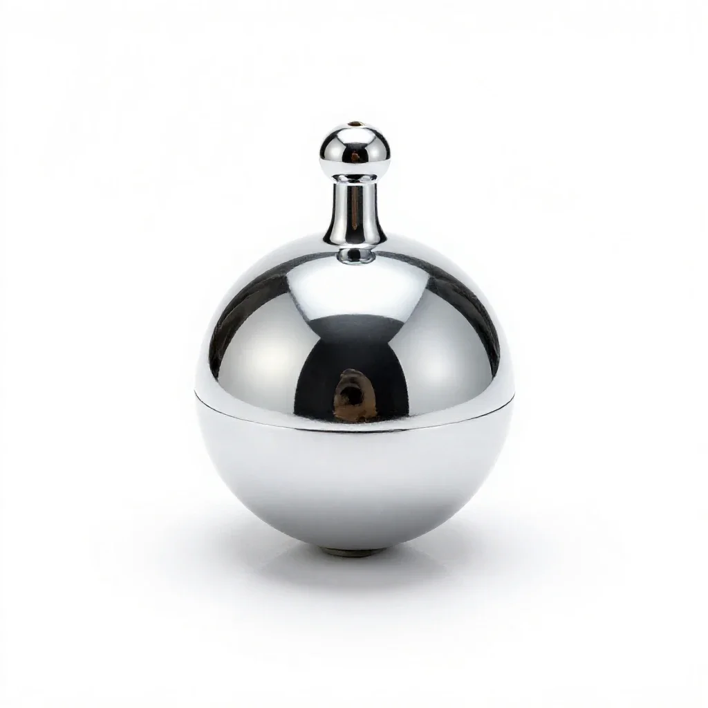 Ballcock isolated on a white background