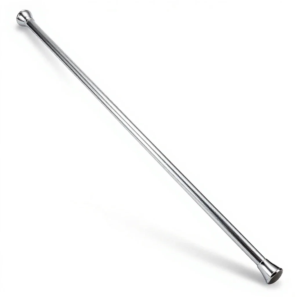 Barge pole isolated on a white background