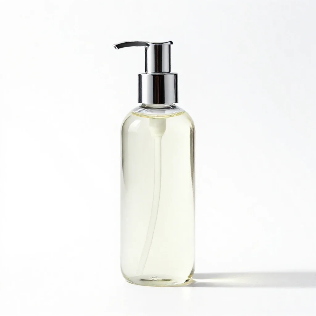 Bath oil isolated on a white background