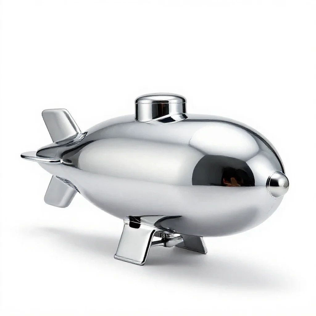 Bathysphere isolated on a white background