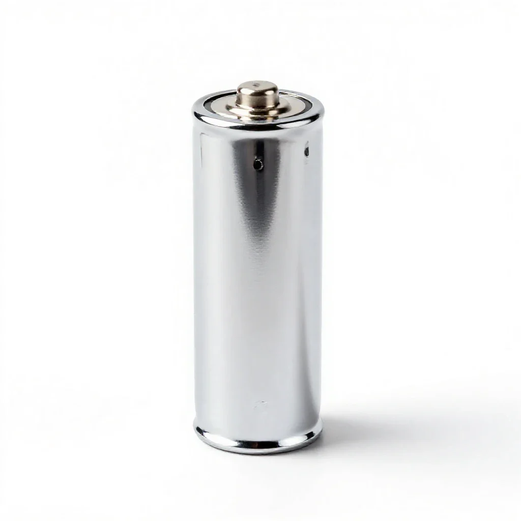Battery isolated on a white background