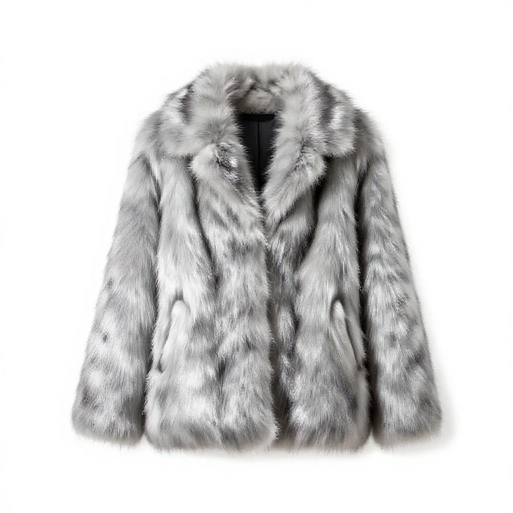 Fur isolated on a white background