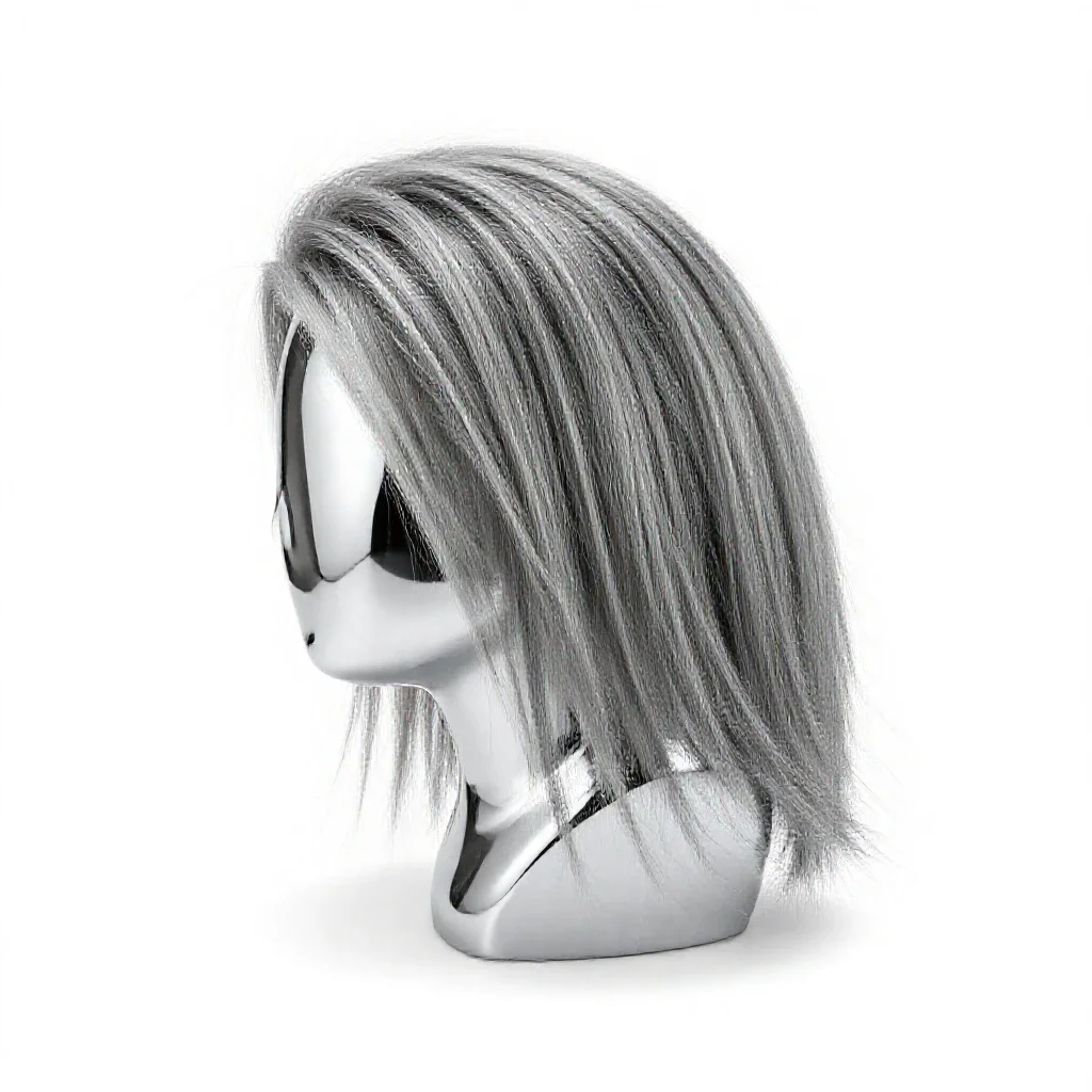 Mane isolated on a white background