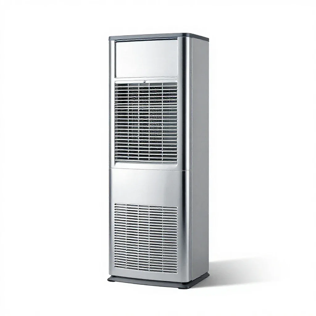 Air conditioner isolated on a white background