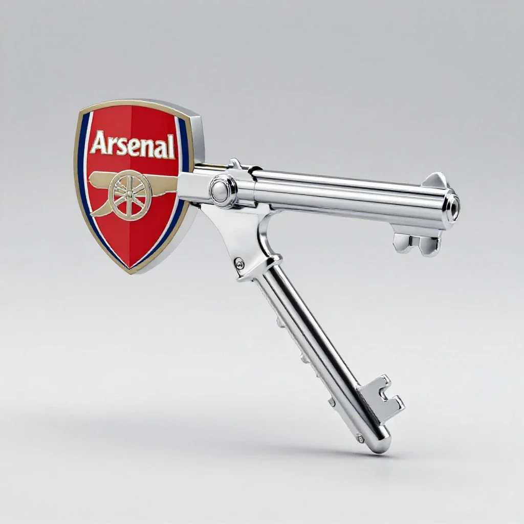 Arsenal isolated on a white background