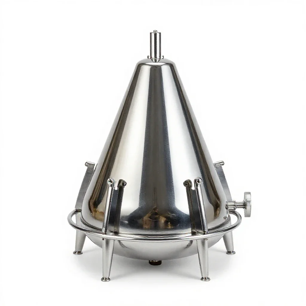 Atomic pile isolated on a white background