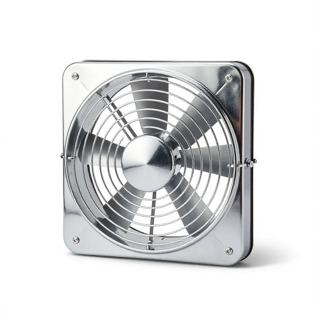 Attic fan isolated on a white background