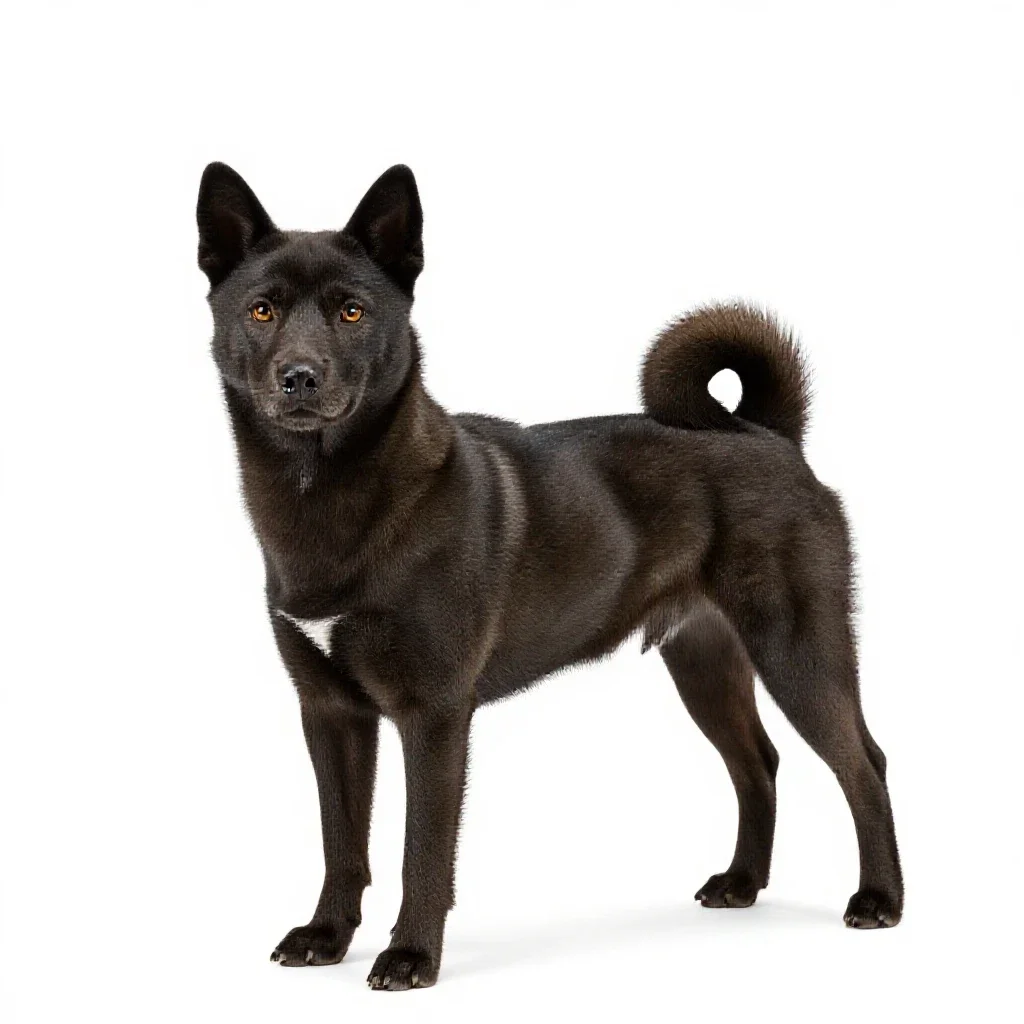 Basenji isolated on a white background