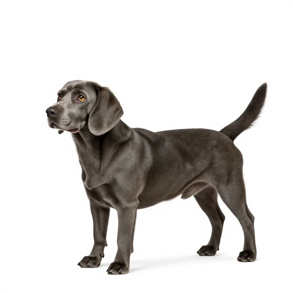 Beagle isolated on a white background